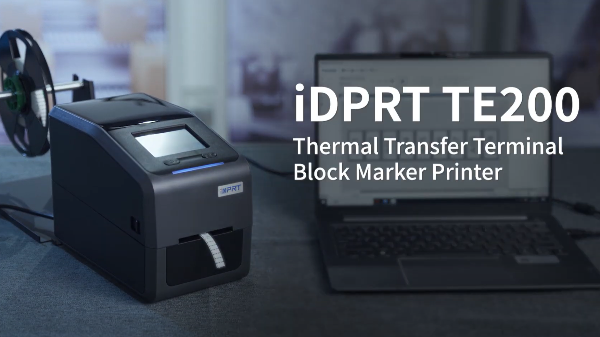 IDPRT TE200 Terminal Strip Printer for Fast & Professional Marking