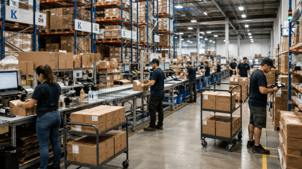 Print-and-Apply Labeling for Brazilian E-commerce Fulfillment: Carrier Labels, LPNs, and SSCCs