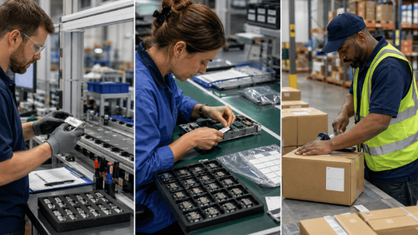 iDPRT iQ4: A Compact Industrial Barcode Printer for Space-Constrained Production, Warehouse, and Packing Workstations