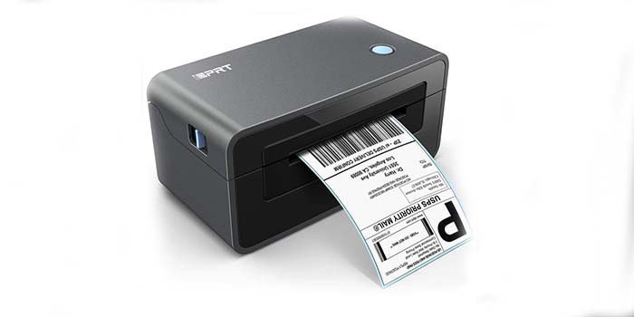 iDPRT SP410 থার্মাল লেবেল লেবেল প্রিন্টার পরিদর্শন